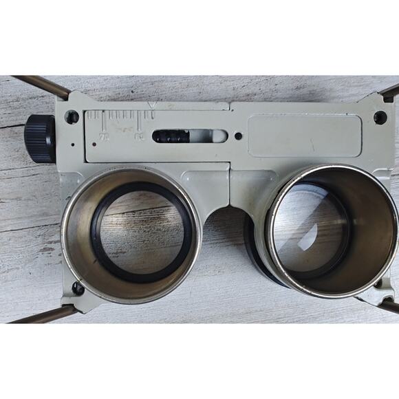 VTG SRPI MORIN Stereoscope Viewer W/Case Cartography Optics Tool FRANCE RARE - Picture 8 of 10